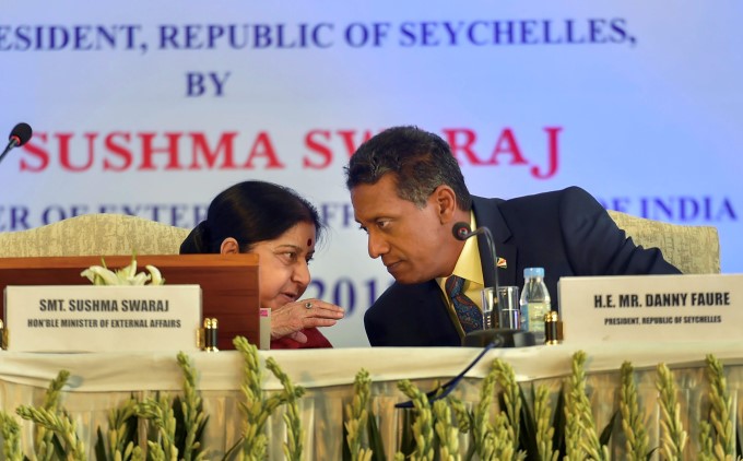 Seychelles President Danny Faure Six-Day India Visit Seychelles President Danny Faure Six-Day India Visit
