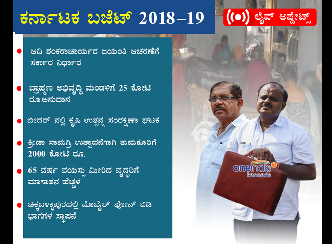 Karnataka Budget Session 2018-19 Karnataka Budget Session 2018-19