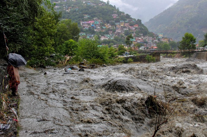 Heavy Rains Lash Himachal Pradesh Heavy Rains Lash Himachal Pradesh