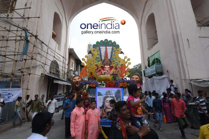 Ganesh Immersion At Tank Bund In Hyderabad Ganesh Immersion At Tank Bund In Hyderabad