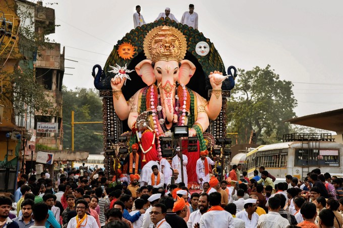 Ganesh Chaturthi Celebration Across India 2018 Ganesh Chaturthi Celebration Across India 2018