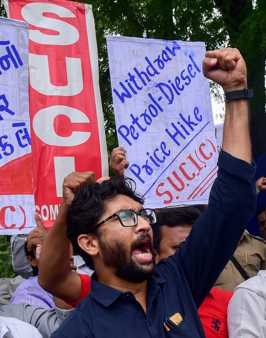 Bharat Bandh Over Fuel Prices Bharat Bandh Over Fuel Prices