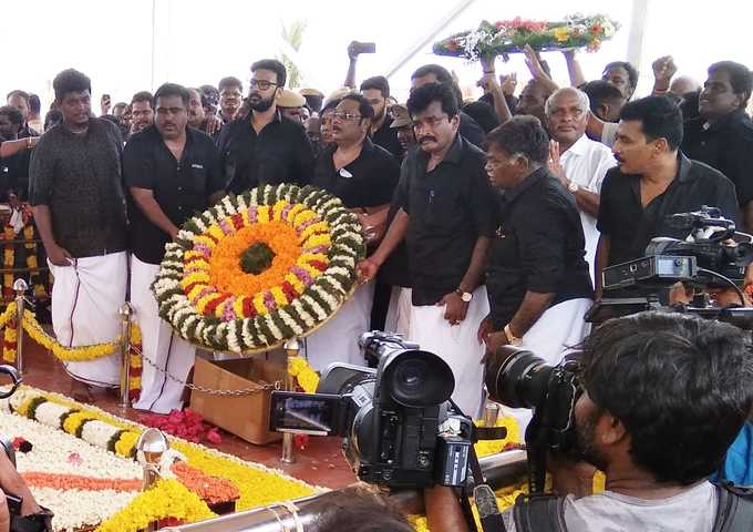 M K Alagiri Silent Rally In Chennai M K Alagiri Silent Rally In Chennai