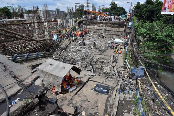 Bridge Collapse In Kolkata Bridge Collapse In Kolkata