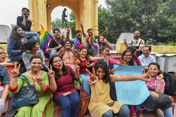 Section 377 - LGBT Community Celebrates Across India Section 377 - LGBT Community Celebrates Across India
