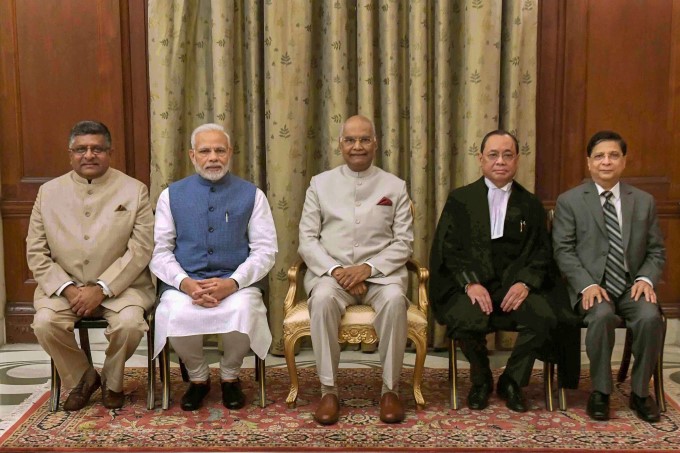 Ranjan Gogoi Sworn In As Chief Justice Of India Ranjan Gogoi Sworn In As Chief Justice Of India