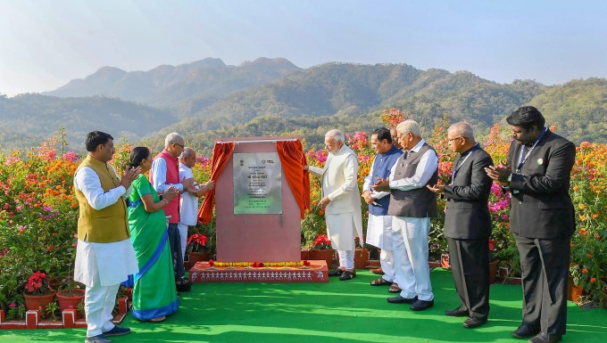 PM Narendra Modi Inaugurates Statue Of Unity In Gujarat PM Narendra Modi Inaugurates Statue Of Unity In Gujarat