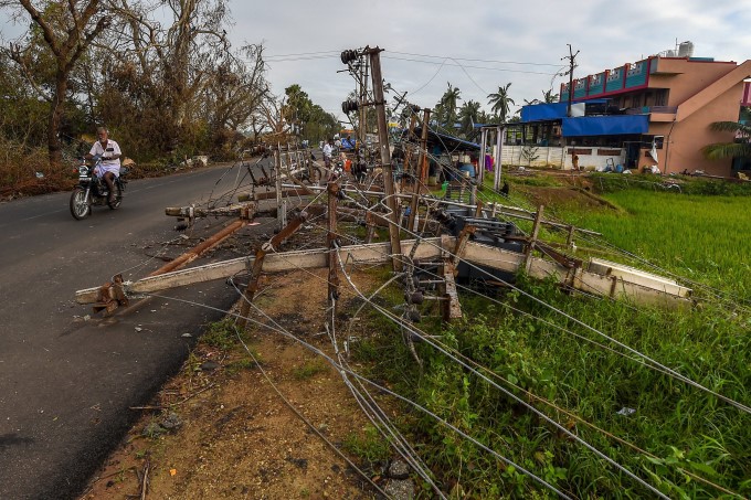 Cyclone Gaja In Tamil Nadu Cyclone Gaja In Tamil Nadu