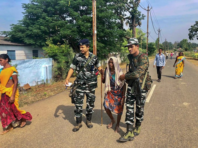 Assembly Elections Polling In Chhattisgarh Assembly Elections Polling In Chhattisgarh