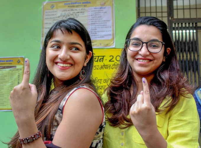 Assembly Elections Polling In Madhya Pradesh Assembly Elections Polling In Madhya Pradesh