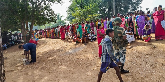 Assembly Elections Polling In Chhattisgarh Assembly Elections Polling In Chhattisgarh