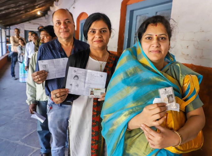 Assembly Elections Polling In Madhya Pradesh Assembly Elections Polling In Madhya Pradesh