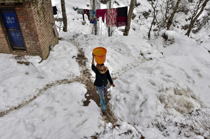 Snowfall In Jammu Kashmir, Himachal And Uttarakhand Snowfall In Jammu Kashmir, Himachal And Uttarakhand