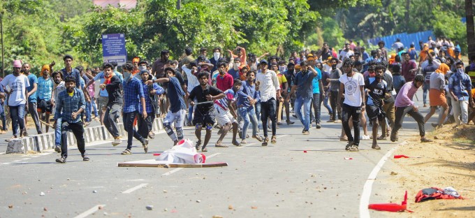 Statewide Protest In Kerala As Two Women Entered Sabarimala Temple Statewide Protest In Kerala As Two Women Entered Sabarimala Temple