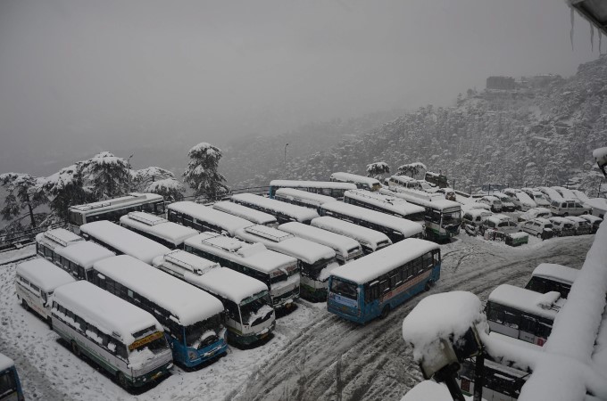 Snowfall In Jammu Kashmir, Himachal And Uttarakhand Snowfall In Jammu Kashmir, Himachal And Uttarakhand