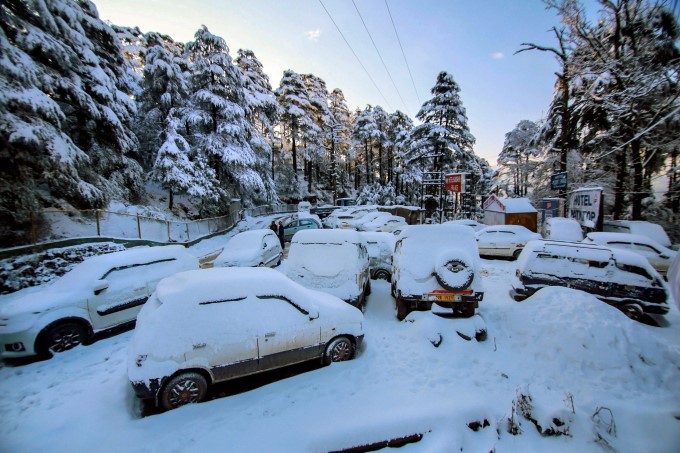 Snowfall In Jammu Kashmir, Himachal And Uttarakhand Snowfall In Jammu Kashmir, Himachal And Uttarakhand
