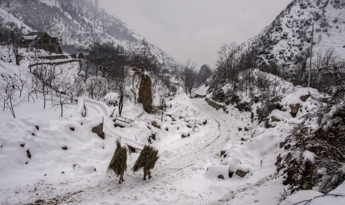 Snowfall In Jammu Kashmir, Himachal And Uttarakhand Snowfall In Jammu Kashmir, Himachal And Uttarakhand