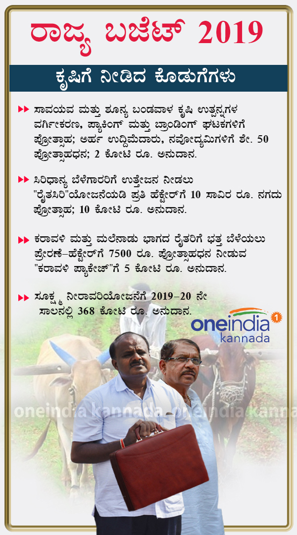 Karnataka Budget 2019-20 Karnataka Budget 2019-20