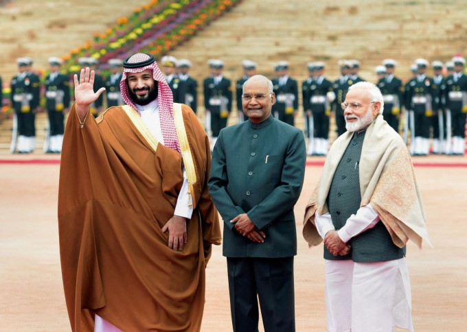 Saudi Prince Mohammed Bin Salman Two-Day India Visit Saudi Prince Mohammed Bin Salman Two-Day India Visit