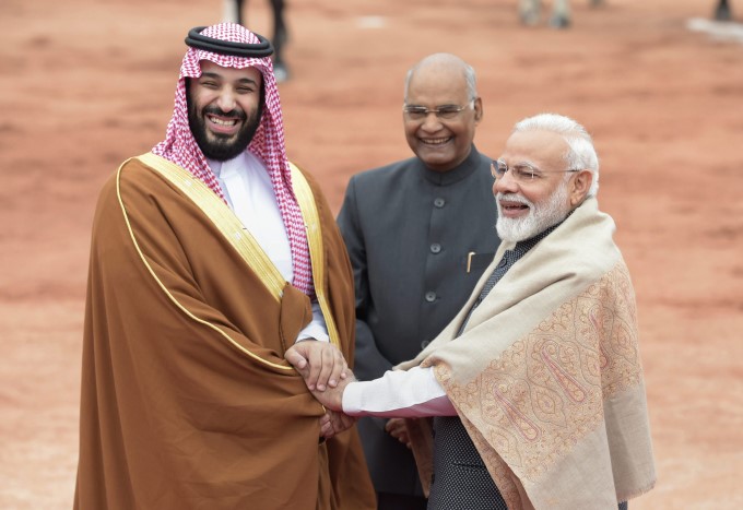 Saudi Prince Mohammed Bin Salman Two-Day India Visit Saudi Prince Mohammed Bin Salman Two-Day India Visit