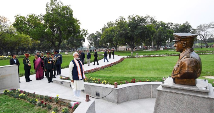 PM Narendra Modi Inaugurates National War Memorial PM Narendra Modi Inaugurates National War Memorial