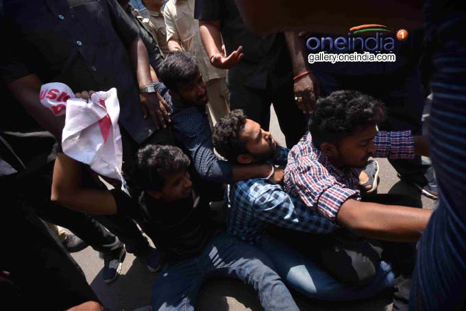 Telangana Students Protest Over Intermediate Results Issue Telangana Students Protest Over Intermediate Results Issue