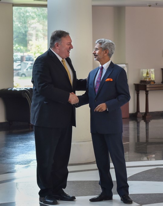 US Secretary Of State Mike Pompeo 2 Days India Visit US Secretary Of State Mike Pompeo 2 Days India Visit