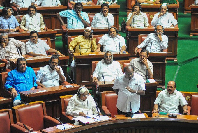 Karnataka CM BS Yediyurappa Wins Trust Vote In Assembly Karnataka CM BS Yediyurappa Wins Trust Vote In Assembly