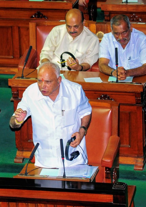 Karnataka CM BS Yediyurappa Wins Trust Vote In Assembly Karnataka CM BS Yediyurappa Wins Trust Vote In Assembly