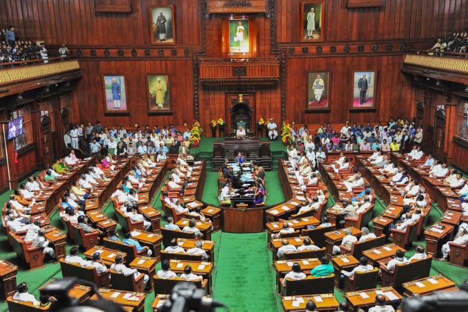 Karnataka CM BS Yediyurappa Wins Trust Vote In Assembly Karnataka CM BS Yediyurappa Wins Trust Vote In Assembly