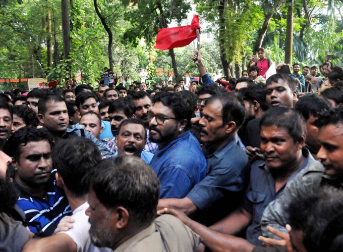 Students Protest At Jadavpur University In Kolkata Students Protest At Jadavpur University In Kolkata