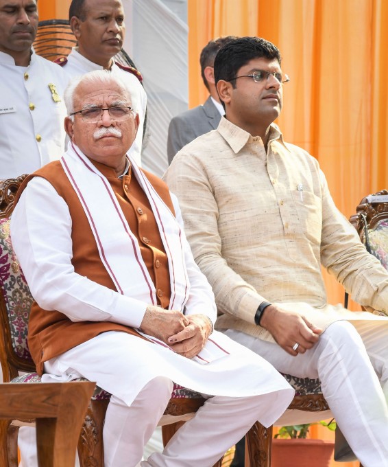 Manohar Lal Khattar Sworn In As Haryana CM Manohar Lal Khattar Sworn In As Haryana CM