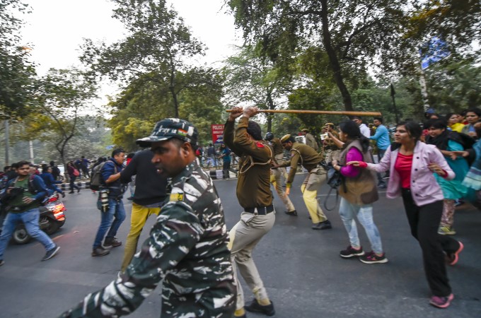 JNU Students Protest In New Delhi JNU Students Protest In New Delhi