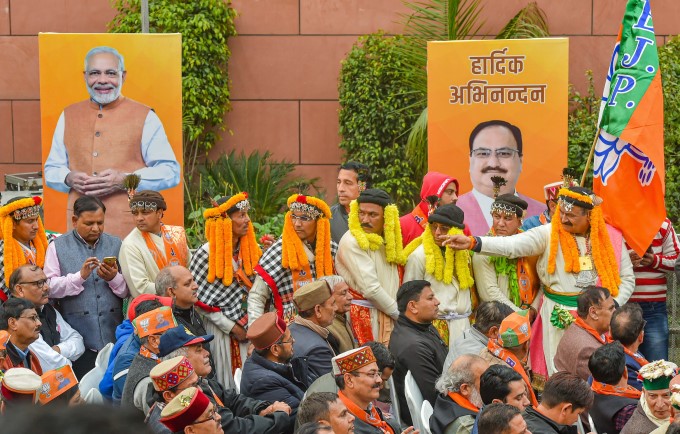 JP Nadda Takes Charge As BJP Chief JP Nadda Takes Charge As BJP Chief