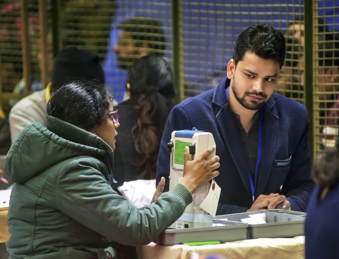 Delhi Assembly Election 2020 - Counting Delhi Assembly Election 2020 - Counting