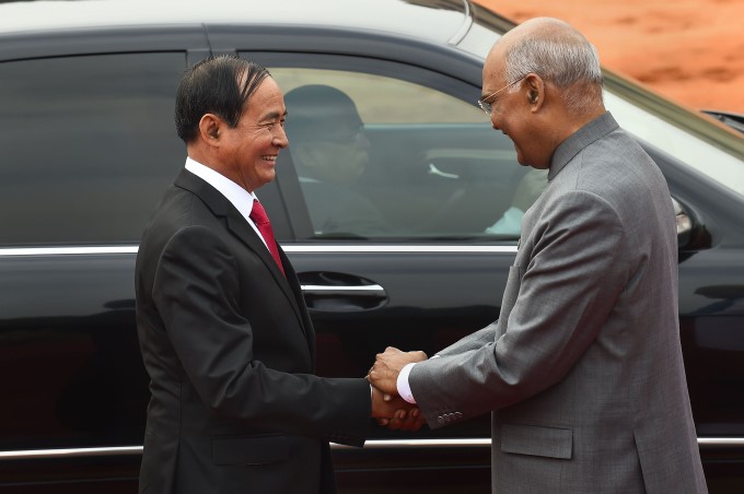 Myanmar President U Win Myint 3 Day Visit To India Myanmar President U Win Myint 3 Day Visit To India