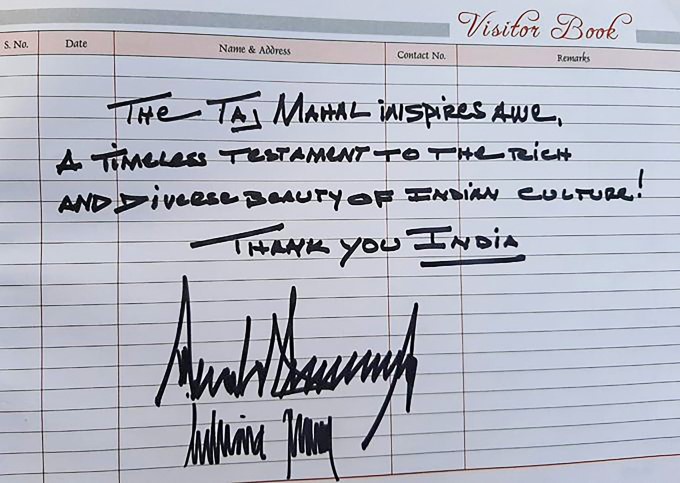 Namaste Trump - US President Donald Trump India Visit