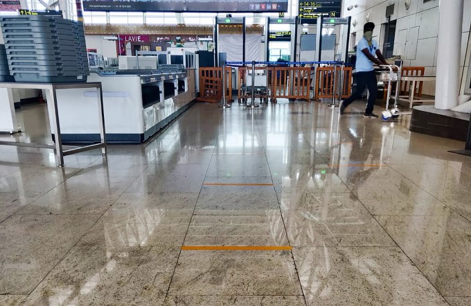 Chennai Airport Getting Ready For Domestic Flights Operation Chennai Airport Getting Ready For Domestic Flights Operation