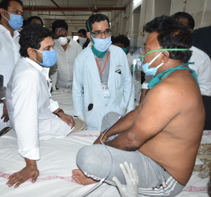 Toxic Gas Leak At LG Polymers In Visakhapatnam Toxic Gas Leak At LG Polymers In Visakhapatnam