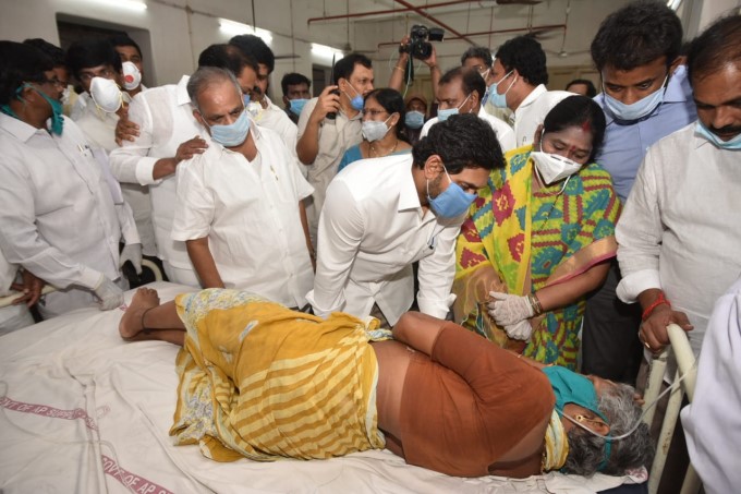 Toxic Gas Leak At LG Polymers In Visakhapatnam Toxic Gas Leak At LG Polymers In Visakhapatnam