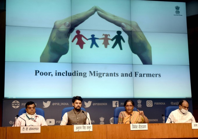 Finance Minister Nirmala Sitharaman Address Nation Finance Minister Nirmala Sitharaman Address Nation