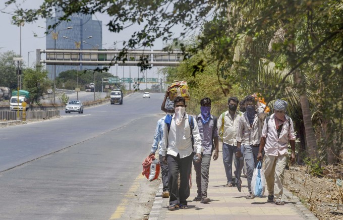 Stranded Migrant Workers Leave To Their Hometown Stranded Migrant Workers Leave To Their Hometown