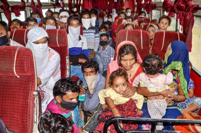 Stranded Migrant Workers Leave To Their Hometown Stranded Migrant Workers Leave To Their Hometown