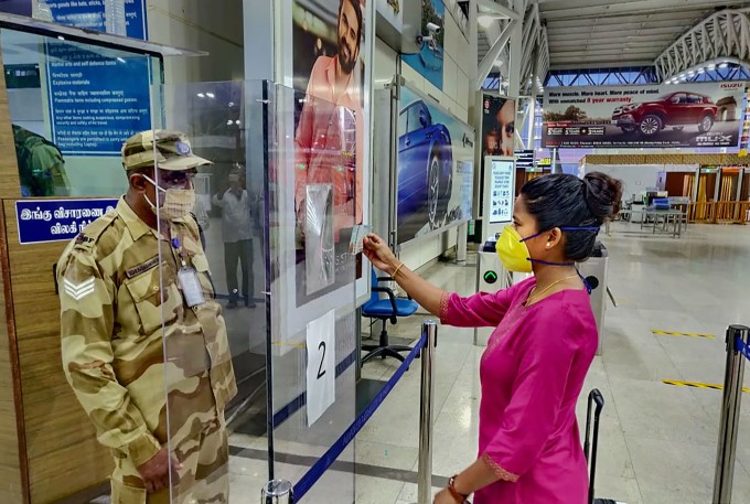 Chennai Airport Getting Ready For Domestic Flights Operation Chennai Airport Getting Ready For Domestic Flights Operation