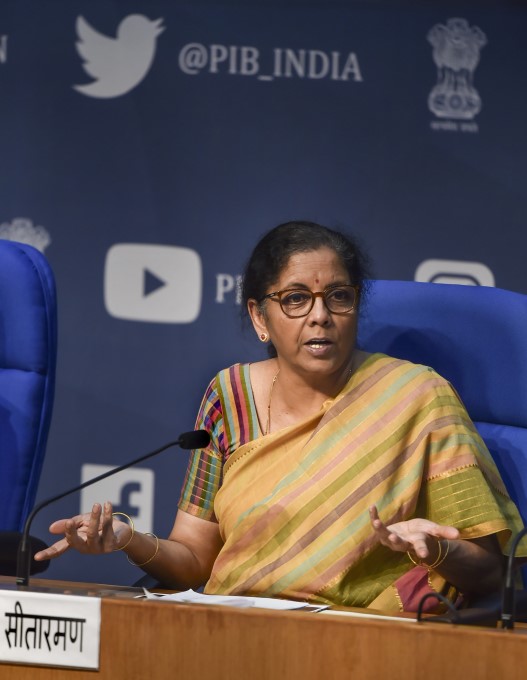 Finance Minister Nirmala Sitharaman Address Nation Finance Minister Nirmala Sitharaman Address Nation