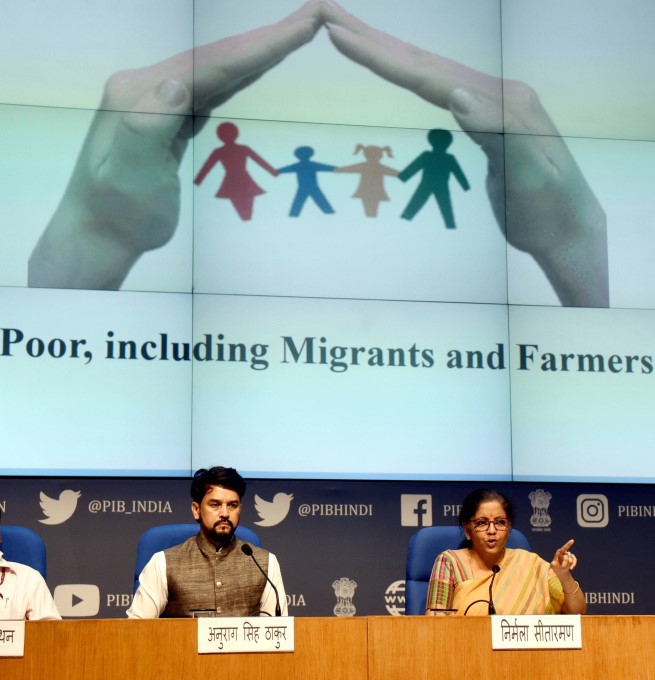 Finance Minister Nirmala Sitharaman Address Nation Finance Minister Nirmala Sitharaman Address Nation