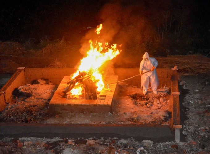 Cremation Body Of A COVID-19 Patients Cremation Body Of A COVID-19 Patients