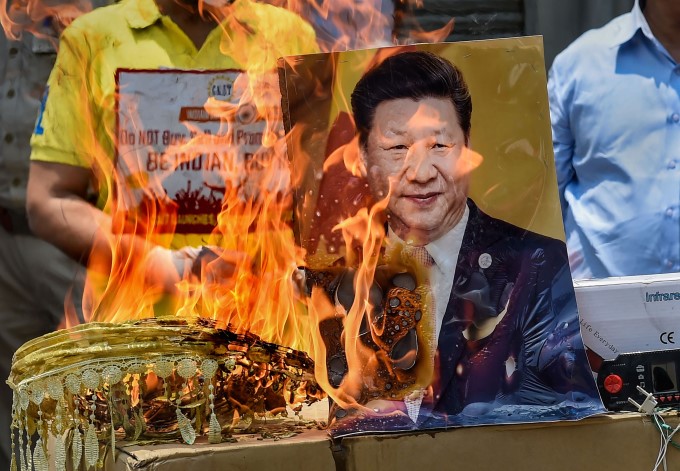 People Protesting Against China Across India People Protesting Against China Across India