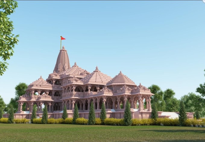 3D View Of Ram Mandir To Be Built In Ayodhya Photos: HD Images, Pictures,  News Pics - Oneindia Photos