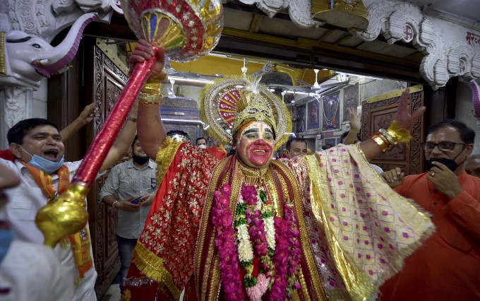 People Celebrate The Ram Temple Bhoomi Pujan People Celebrate The Ram Temple Bhoomi Pujan